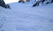 Trail Touring skiing Manigod - pointe Blonniere et retour couloir Coillu a Bordel - Photo 4