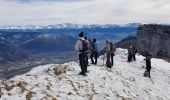 Randonnée Raquettes à neige Autrans-Méaudre en Vercors - La Grande Brèche - La Buffe - La Sure (2022) - Photo 5