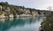 Trail Walking Saint-Laurent-du-Verdon - Circuit du Chiron 14.1.23  - Photo 12