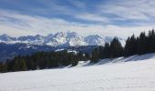 Trail Touring skiing Combloux - Combloux Croix de Sales - Photo 1