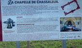 Trail Walking Blanzac - Rachat - Chapelle de Chassaleuil - Photo 11