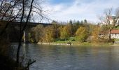 Tocht Te voet Ittigen - CH-Tiefenaubrücke - Felsenausteg - Photo 10