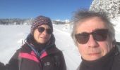 Randonnée Raquettes à neige Les Angles - Pla del mir lac d’aude bis  - Photo 7