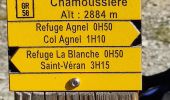 Randonnée Marche Molines-en-Queyras - Refuge Agnel - Col de Chamoussiere - Pic de Caranantran - St-Véran - Photo 4