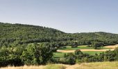 Tour Wandern Villemus - lincel . Le gué du reculons.  Le prieuré d ardenne  - Photo 1