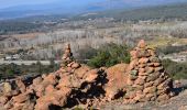 Tour Wandern Roquebrune-sur-Argens - Cimetière Roquebrune / Argens - La Maurette - 3 Croix - Grotte de l'Ermite - Photo 3