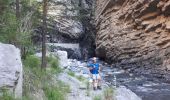 Randonnée Marche Châteauneuf-d'Entraunes - Châteauneuf d'Entraunes Gorges de Saucha Negra, vers Cime Chamoussillon - Photo 3