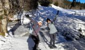 Tour Schneeschuhwandern Montcel - REVARD: TOUR PLATEAU RAQUETTES _ VILLAGE TIPI _ REFUGE DE LA PLATE _ CROIX DES BERGERS - Photo 1
