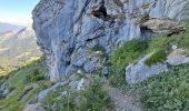 Trail Walking Bellecombe-en-Bauges - BAUGES: TOUR DE LA MONTAGNE DU CHARBON - Photo 4