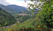 Tocht Stappen Vallées-d'Antraigues-Asperjoc - château de crau - Photo 1