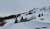 Tocht Sneeuwschoenen Bourg-Saint-Maurice - Les Arcs Chantel vers l'Altiport en boucle  - Photo 4