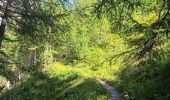 Trail Walking Crévoux - mon.parcours des fées : cascade de razis via le torrent / retour via le canal du meal - Photo 6