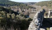 Randonnée Marche Cabrières-d'Avignon - le mur de la peste château petraque - Photo 4