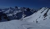 Trail Touring skiing Laval-en-Belledonne - la dent du Pra par le col de l'Aigleton - Photo 1