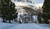 Tour Schneeschuhwandern Vars - Fontbonne Peynier  - Photo 1