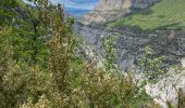 Randonnée Marche Aiguines - Grand Marges Gorges Verdon réel - Photo 4