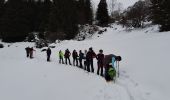 Tocht Sneeuwschoenen Villard-de-Lans - glovette Roybon réel  - Photo 4