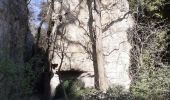 Randonnée Marche Chantemerle-lès-Grignan - crevasses Chantemerle les Grignan - Photo 2