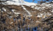 Randonnée Raquettes à neige Vars - Fontbonne - les Claux A/R - Photo 2