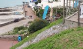 Randonnée Marche Sainte-Adresse - Le Havre / la rue Edgard Faure / le lycée C Monet / l'escalier Lechiblier  /  la plage - Photo 1