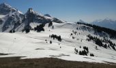 Randonnée Raquettes à neige Manigod - la cime d orcieres  - Photo 6