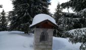 Tocht Sneeuwschoenen Thônes - BEAUREGARD depuis la Clossette - Photo 7