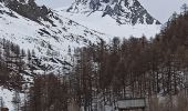 Tour Schneeschuhwandern Abriès-Ristolas - Le Roux- Valpréveyre  - Photo 2