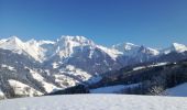 Tour Schneeschuhwandern Manigod - RIONDAZ » ORCIERE - Photo 1