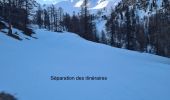 Tour Skiwanderen Saint-Véran - pointe des marcelettes  - Photo 16