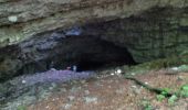 Excursión Senderismo Saint-Martin-en-Vercors - 38 grotte cheminée gour fumant pot du loup - Photo 5