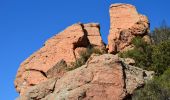 Tour Wandern Roquebrune-sur-Argens - Cimetière Roquebrune / Argens - La Maurette - 3 Croix - Grotte de l'Ermite - Photo 8