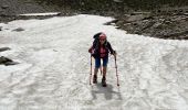 Trail  Saint-Étienne-de-Tinée - Tête de l autaret Lagos colla longa - Photo 10