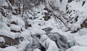 Randonnée Raquettes à neige Névache - 1-01-21 Nevache-Fontcouverte - Photo 5