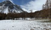Percorso Racchette da neve San Dalmazzo Selvatico - Pointe de Colombart - Photo 3