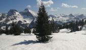 Percorso Racchette da neve Glières-Val-de-Borne - rochers de lechaux - Photo 1