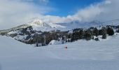 Tour Schneeschuhwandern La Plagne-Tarentaise - Plagne Village Aime 2000 par le chalet de Lovatière - Photo 3