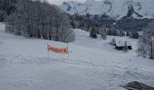 Trail Snowshoes Le Grand-Bornand - Le Balcon des Aravis - Photo 1