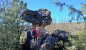 Excursión Senderismo Cabris - Dolmen, Pierre Druidique, Croix de Cabris   - Photo 3