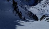 Randonnée Ski de randonnée Laval-en-Belledonne - couloir Est du sifflet et pas du pin par couloir ouest - Photo 4