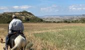 Tocht Paardrijden Bardenas Reales de Navarra - Bardenas jour 4 - Photo 16