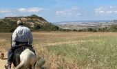 Trail Horseback riding Bardenas Reales de Navarra - Bardenas jour 4 - Photo 16