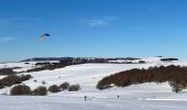 Tocht Sneeuwschoenen Saint-Chély-d'Aubrac - Tourbière alte teste rodes  - Photo 2