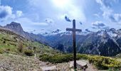 Trail Walking Uvernet-Fours - Col de la Cloche - Croix de Saint Médard Via Villard d'Abas - Photo 7