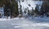 Trail Snowshoes Bardonecchia - MS G1 Le Melezet- refuge Re Maggi- lac vert - Photo 4