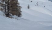 Trail Snowshoes Vars - Fontbonne - Cabane de l'Ecuelle  - Photo 14