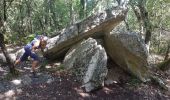 Randonnée Marche Barjac - barjac dolmens avens - Photo 6