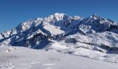 Percorso Sci alpinismo Hauteluce - Les Granges - Col du Sellestet - Rocher des Enclaves retour. - Photo 1