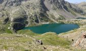 Trail Walking Saint-Étienne-de-Tinée - Reel Col du Fer lac refuge de Vens Cabane de Tortisse - Photo 7