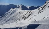 Percorso Sci alpinismo Saint-Paul-sur-Ubaye - tete du crachet. Col de Vars - Photo 2