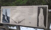 Randonnée Raquettes à neige Aussois - AUSSOIS monolithe de Sommières :aller - Photo 2